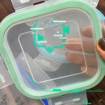 90°粘接硅膠保鮮盒密封圈