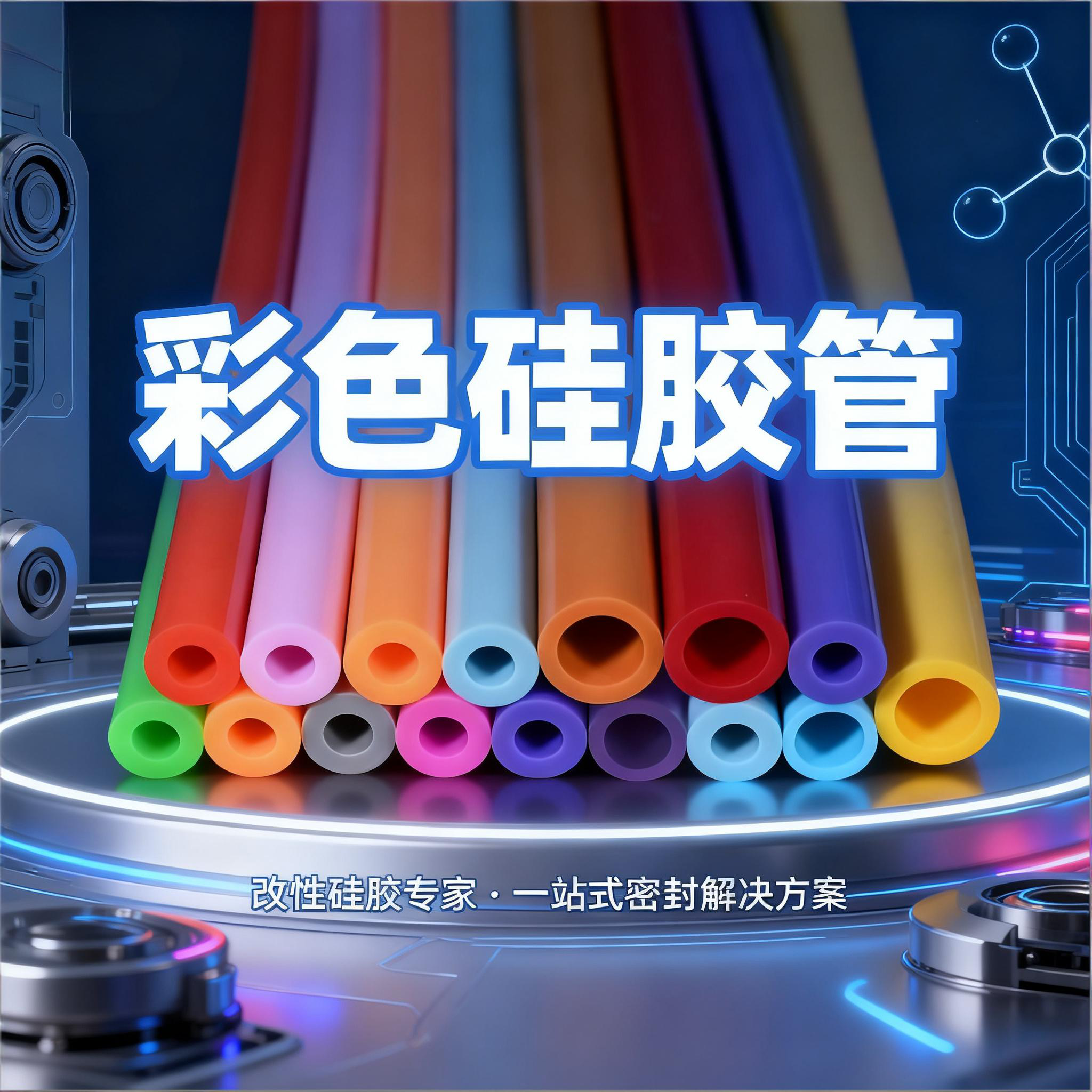 彩色硅膠管
